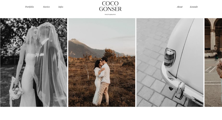 Coco Genosar, creado con el creador de sitios web de Wix.