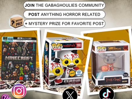 The GabaGhoul’s Horror Giveaway! 07/20/2025
