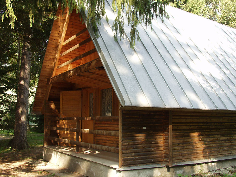 Pohľad na chatu