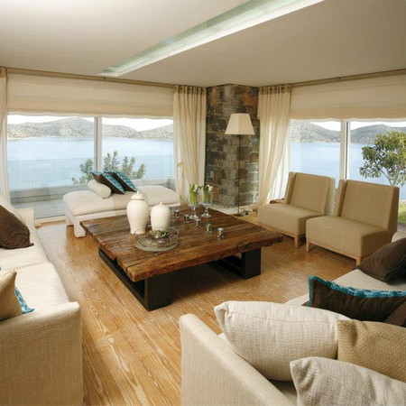 Lounge in Villa Marina in ELOUNDA CRETE