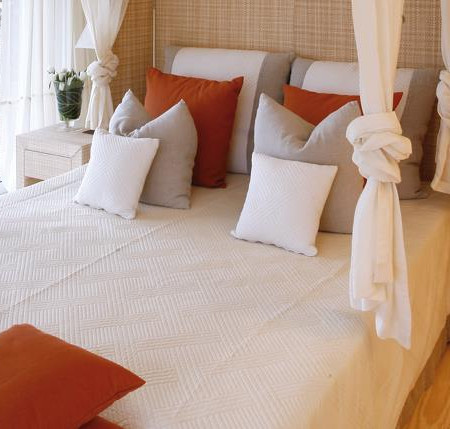 Deluxe bedroom in Villa Marina in ELOUNDA CRETE