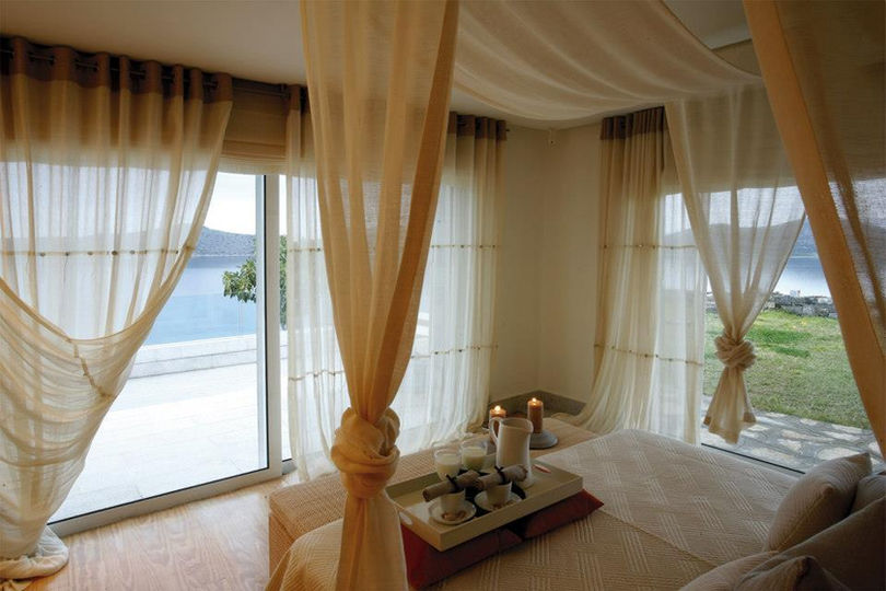 interior design in Villa Marina in ELOUNDA CRETE