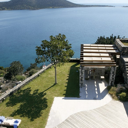 View of Villa Marina in ELOUNDA CRETE, Spinaloga