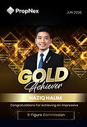 2026 GOLD Award of Haziq Halim