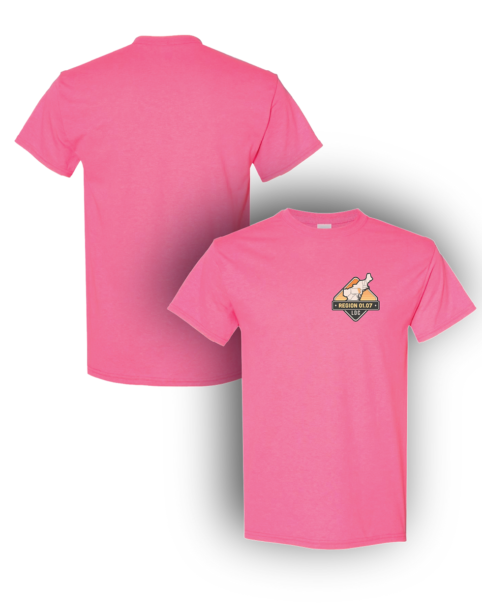 Thumbnail: Left Chest Only Region 01.07 Hi-Viz T-Shirt