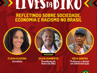 Lives da Biko propõe debate sobre economia e racismo no Brasil