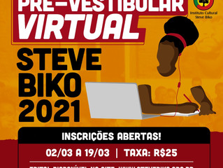 Pré-vestibular 2021: inscrições abertas