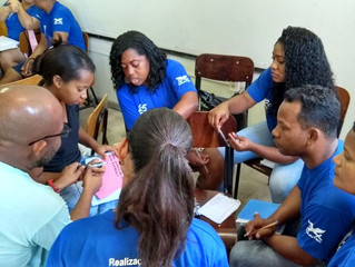 Estudantes chegam à reta final do Oguntec no Garcia!