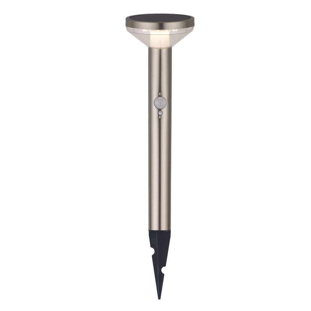 2W LED Соларна Градинска Лампа за забиване със сензор