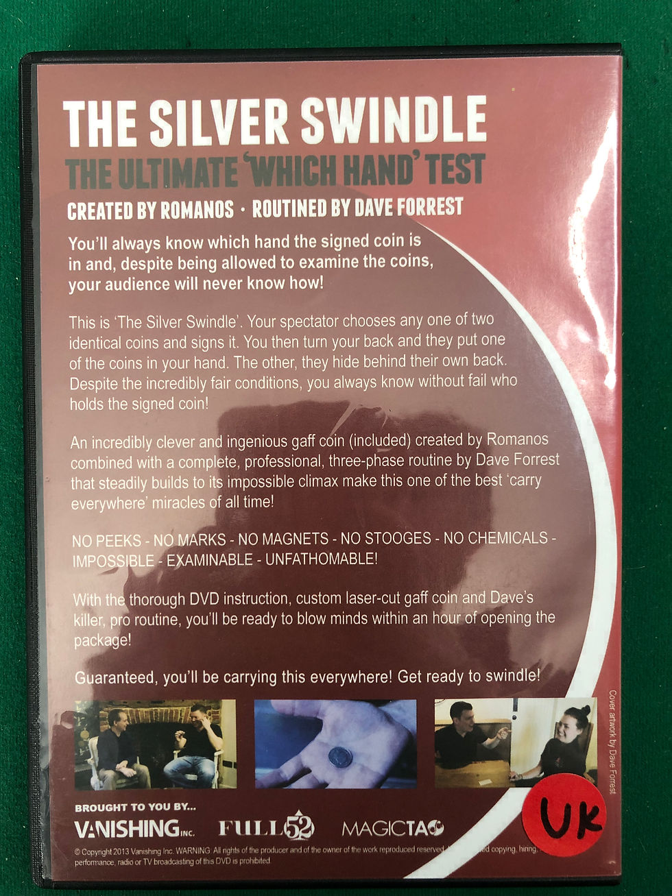 Thumbnail: The Silver Swindle by Romanos / Dave Forrest / Vanishing inc 