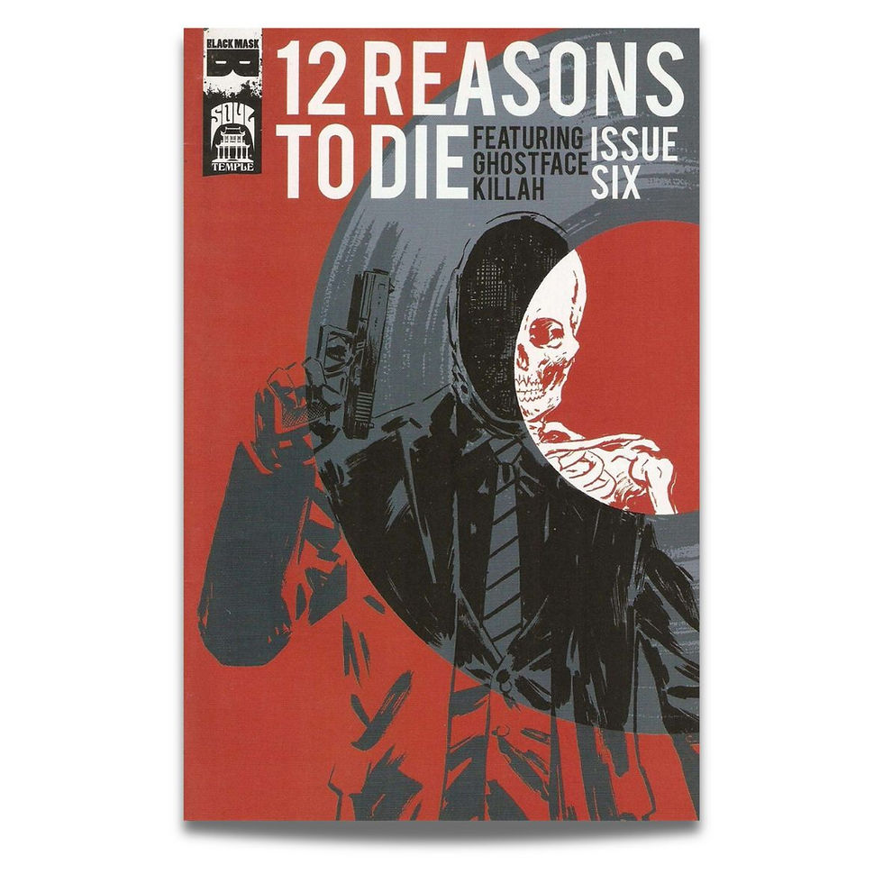 Wu-Tang Clan "Twelve Reasons To Die" Comic Book 6th Issue