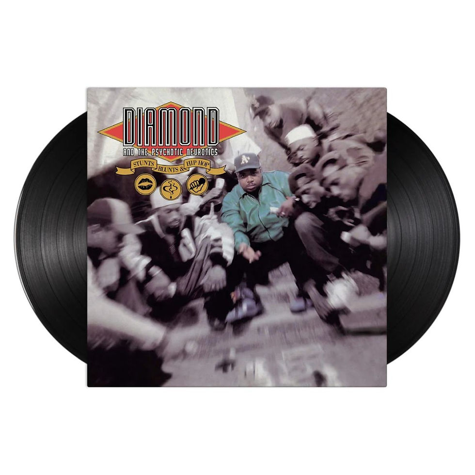 Diamond D & The Psychotic Neurotics "Stunts, Blunts, and Hip-Hop" 2LP Vinyl