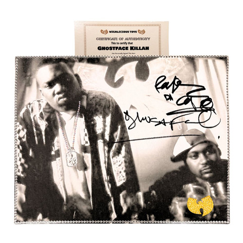 Ghostface Killah and Raekwon Signed Canvas Photograph | NHHM