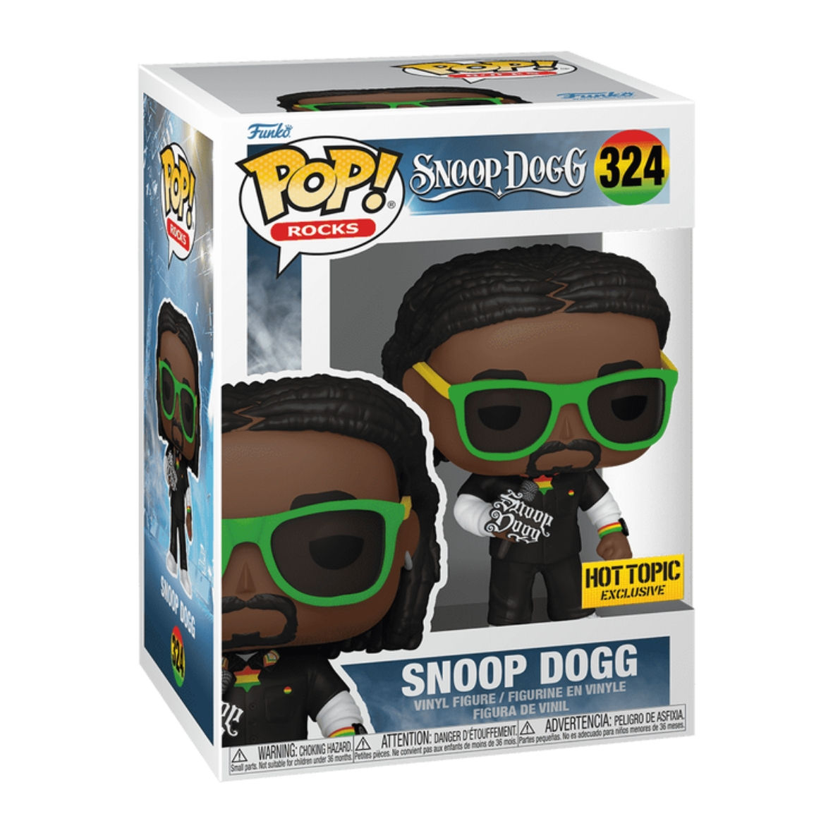 Funko POP! Snoop Dogg with Microphone Vinyl Figure #324