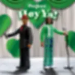Outkast "Hey Ya" ReAction Figures