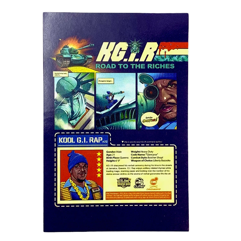 Kool G Rap "Road to Riches" Sticker