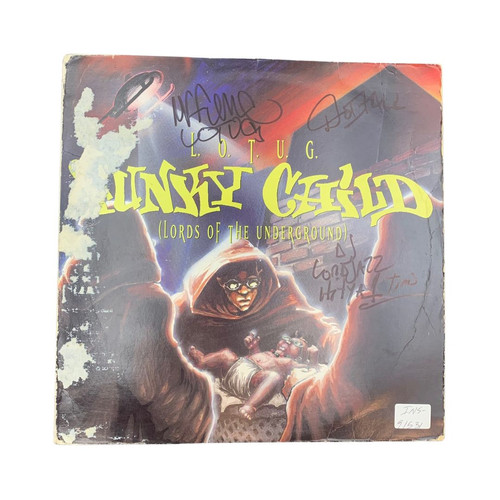 Lords of the Underground 'Funky Child' Signed 12