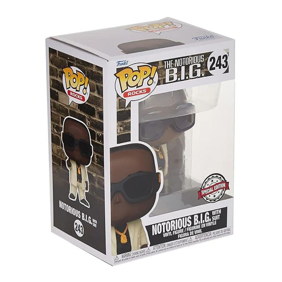 Funko POP! Biggie Notorious B.I.G With Suit Vinyl Figure #243