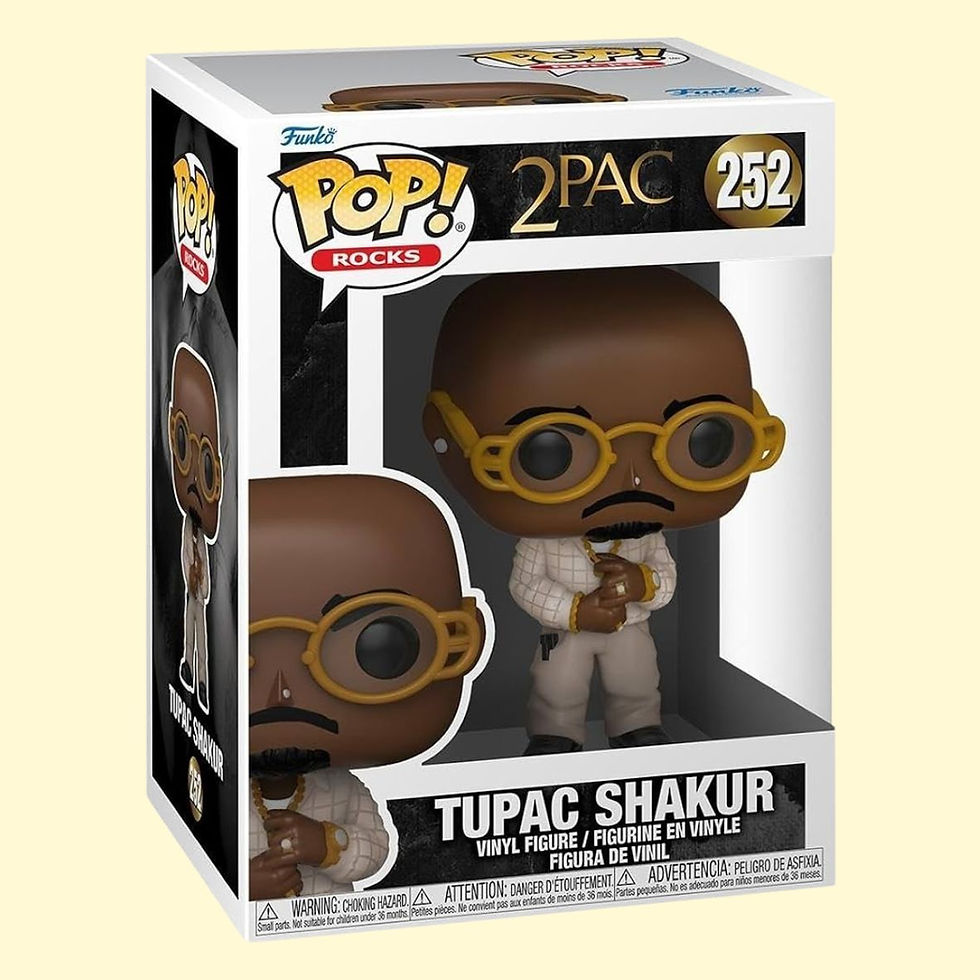 * Funko POP! Tupac "Loyal To The Game" Vinyl Figure #252 (Flawed)