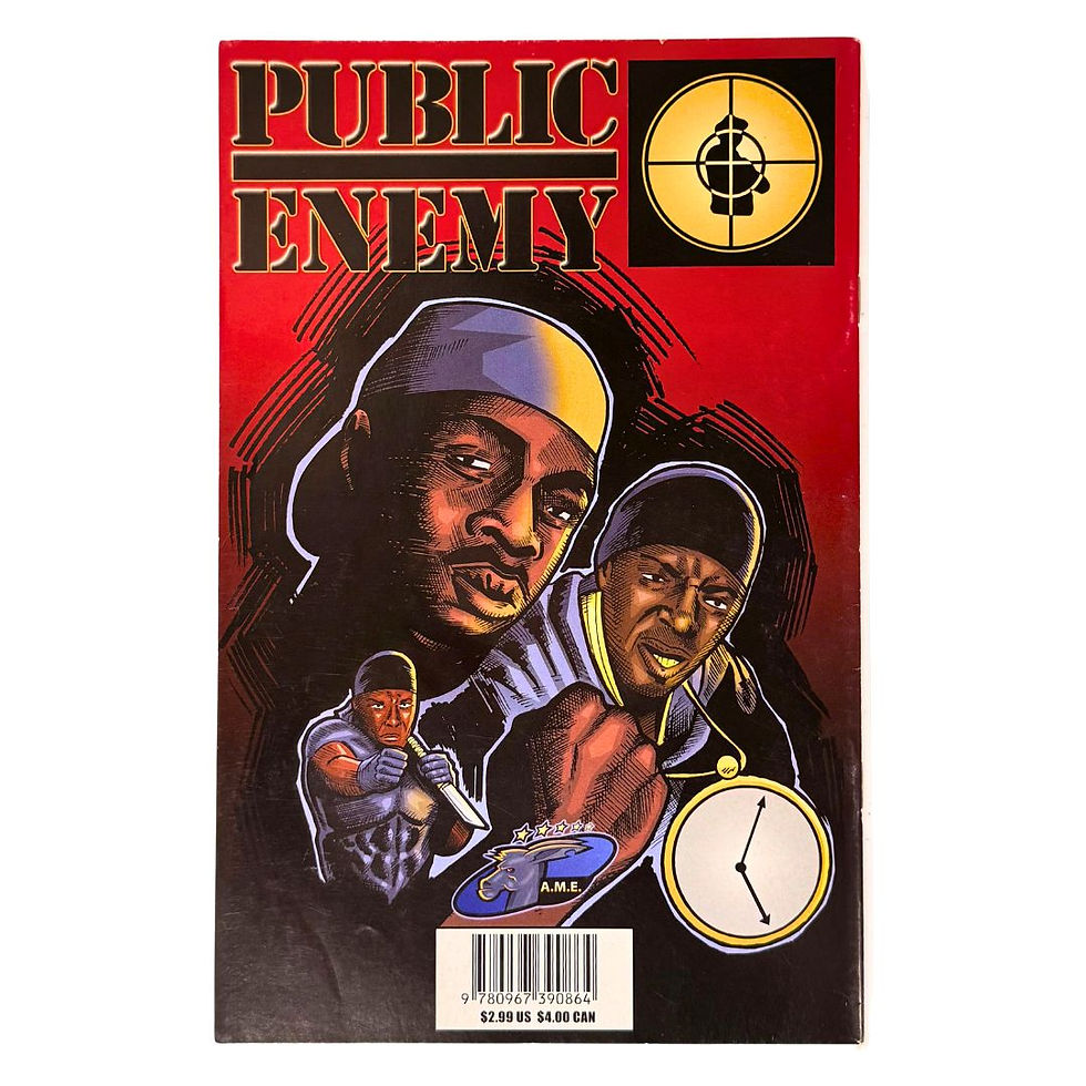 Public Enemy Issue #2 Comic Book