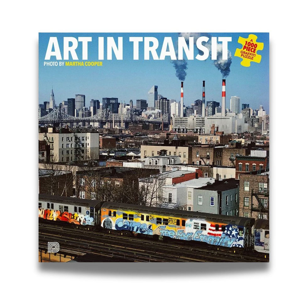 Art In Transit By Martha Cooper 1000 Piece Graffiti Puzzle