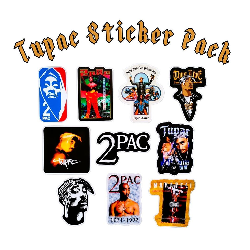 Tupac Sticker Pack