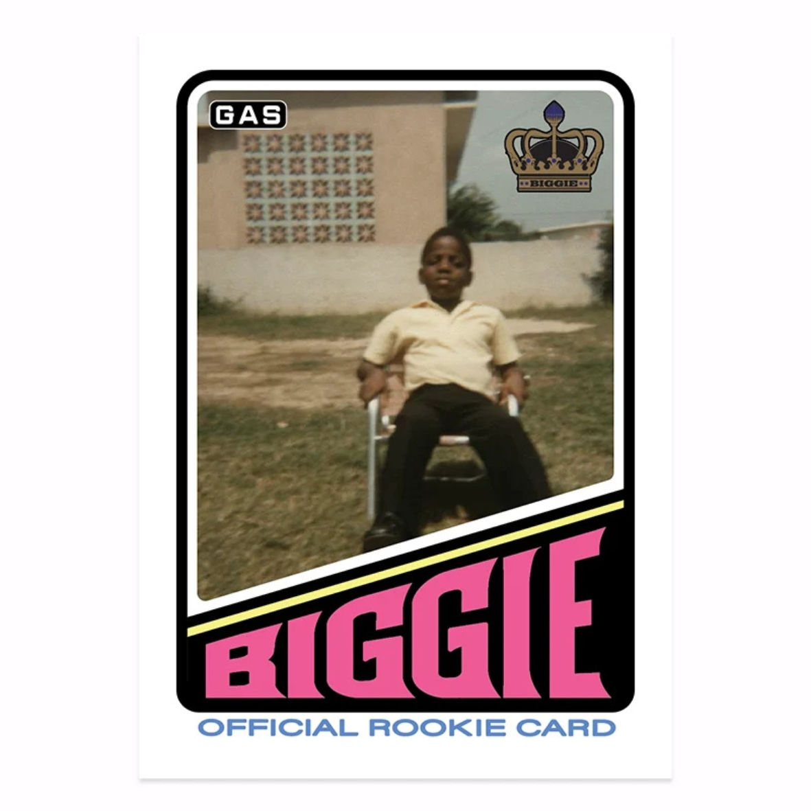 Biggie The Notorious B.I.G.GAS Official Rookie Trading Card