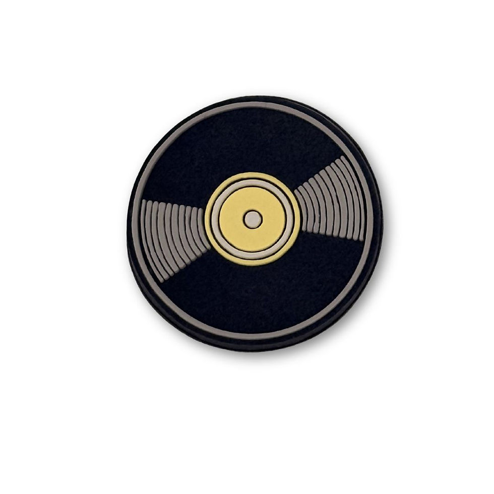 Vinyl Record Shoe Charm for Crocs