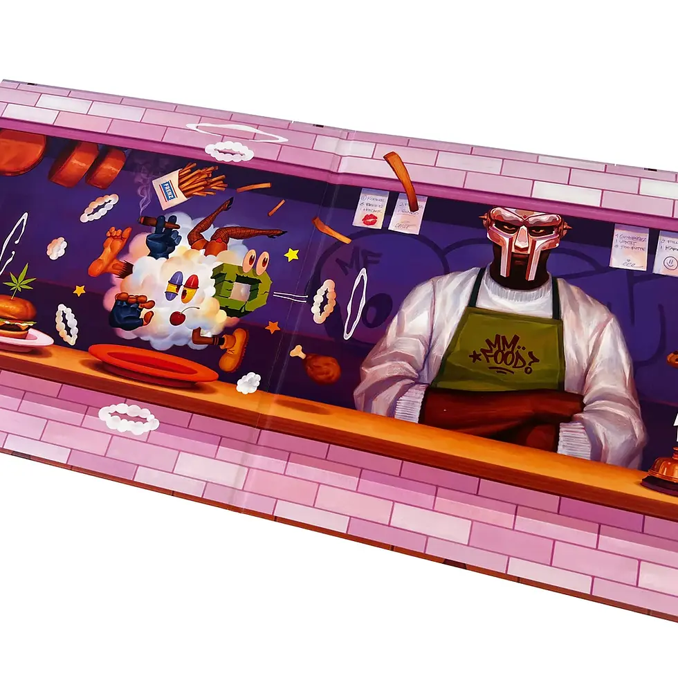MF Doom "MM.. FOOD" 20th Anniversary Edition 2LP Sweetart Marble Vinyl