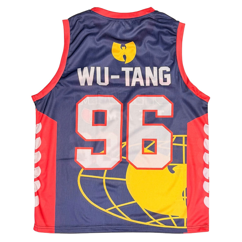Wu-Tang Clan "CREAM" Sleeveless Sports Jersey