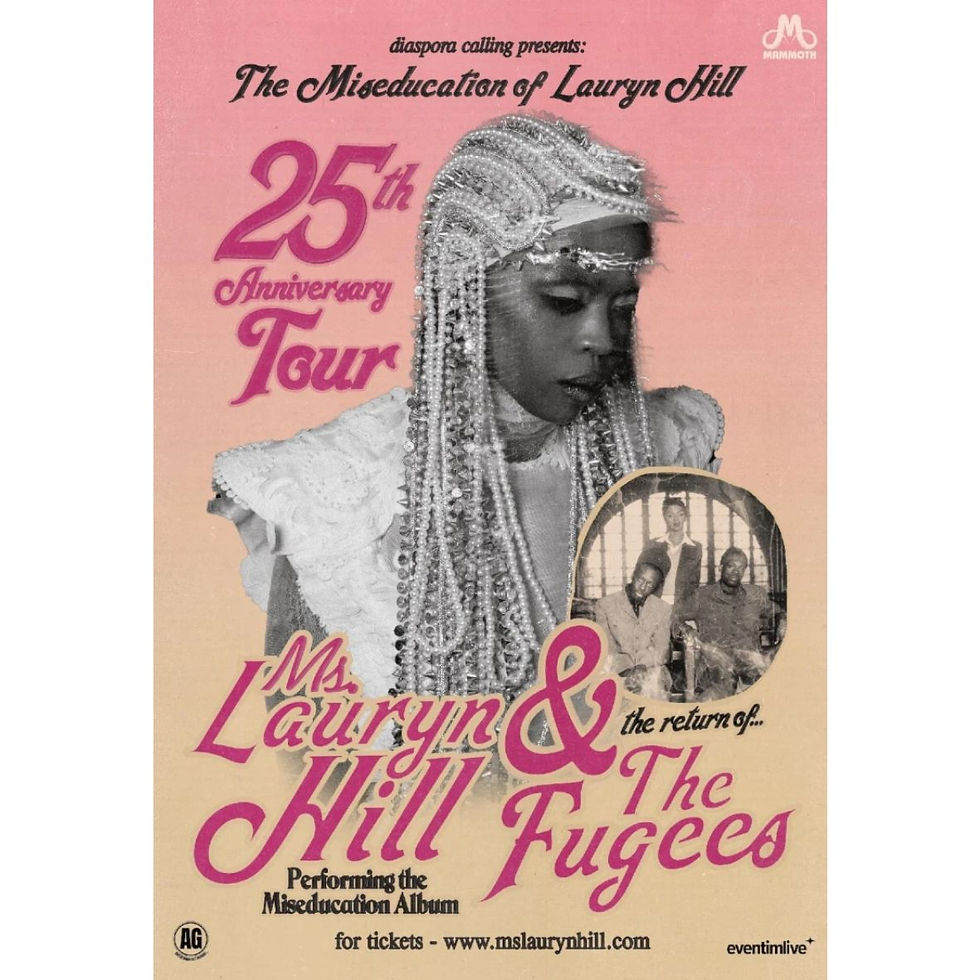 थंबनेल: Lauryn Hill "The Miseducation of Lauryn Hill 25th Anniversary Tour" Laminate