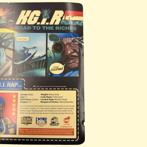 Kool G Rap Official Limited Edition Action Figure (Flawed) | NHHM