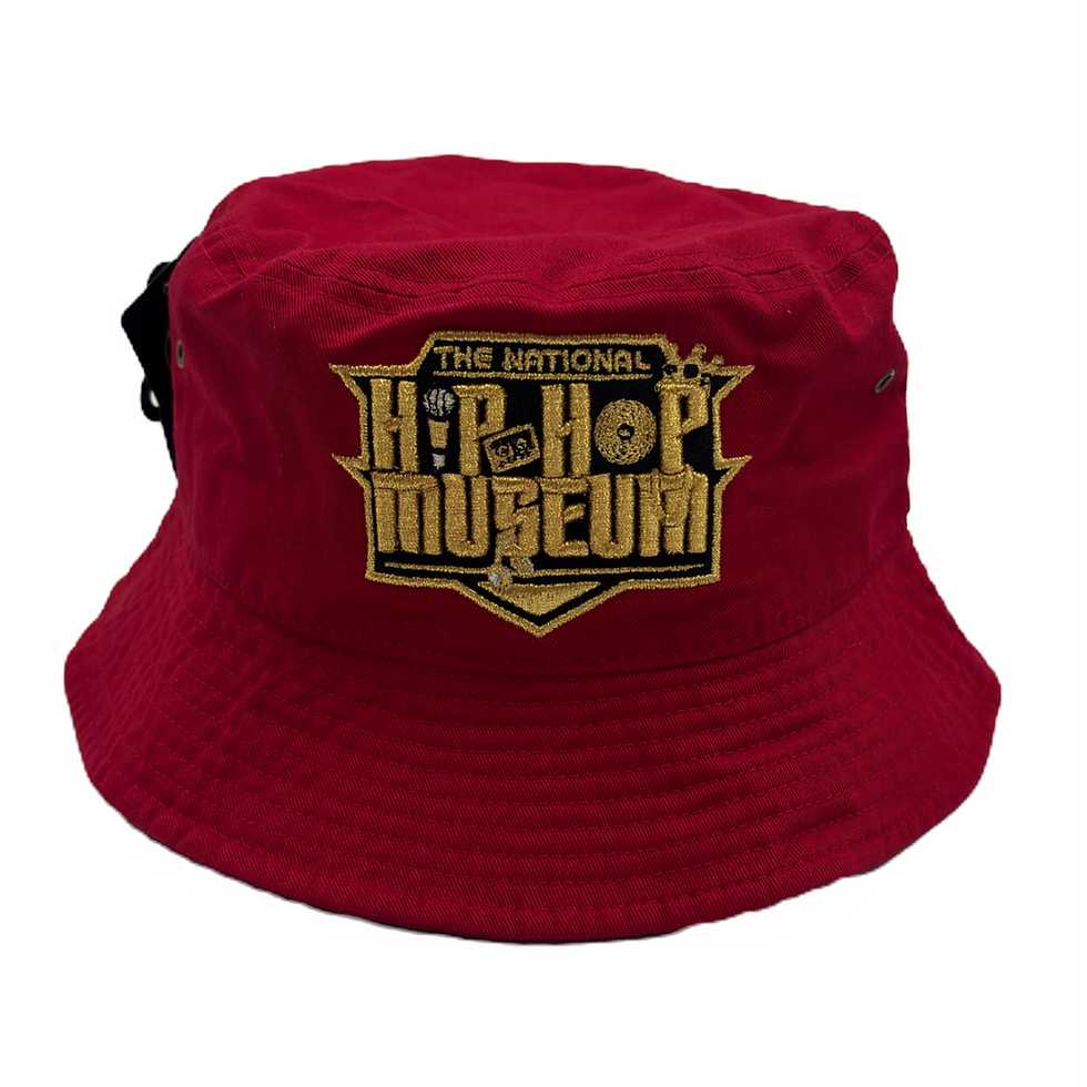 NHHM Official Museum Red Bucket Hat