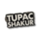 Tupac x Rock Off Text Logo Pin