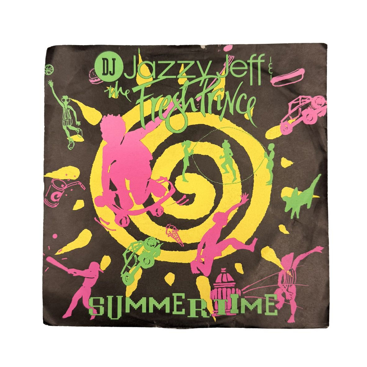 DJ Jazzy Jeff & The Fresh Prince "Summertime / Girls Ain't Nothing But Trouble" 7" Vinyl