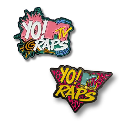 Yo! MTV Raps Logo Pin | NHHM Official Site