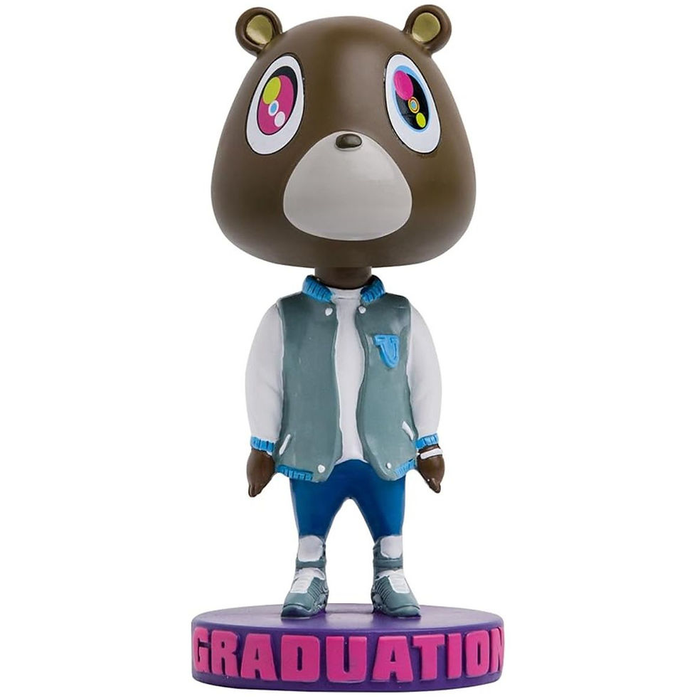 الصورة المصغرة: Kanye West Graduation Bear Bobblehead