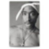Tupac Shakur Portrait Art Print by Chi Modu