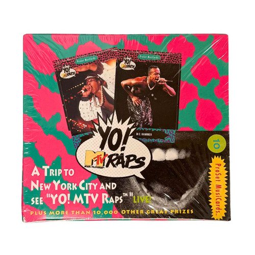 Yo! MTV Raps ProSet MusiCards 1991 Edition Trading Card Set | NHHM