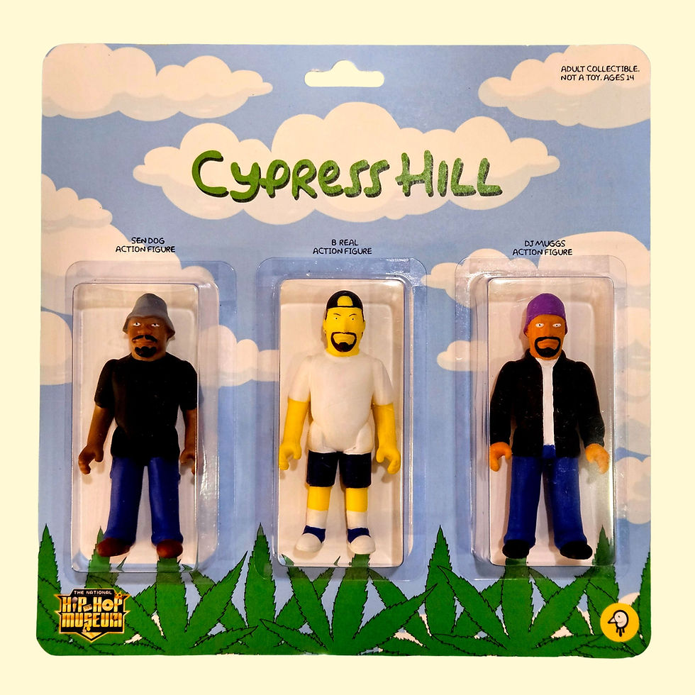 * Cypress Hill x The Simpsons Action Figure (Flawed)