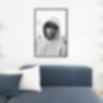Snoop Dogg in Hoodie – Iconic 90s Hip-Hop Art Print by Chi Modu®