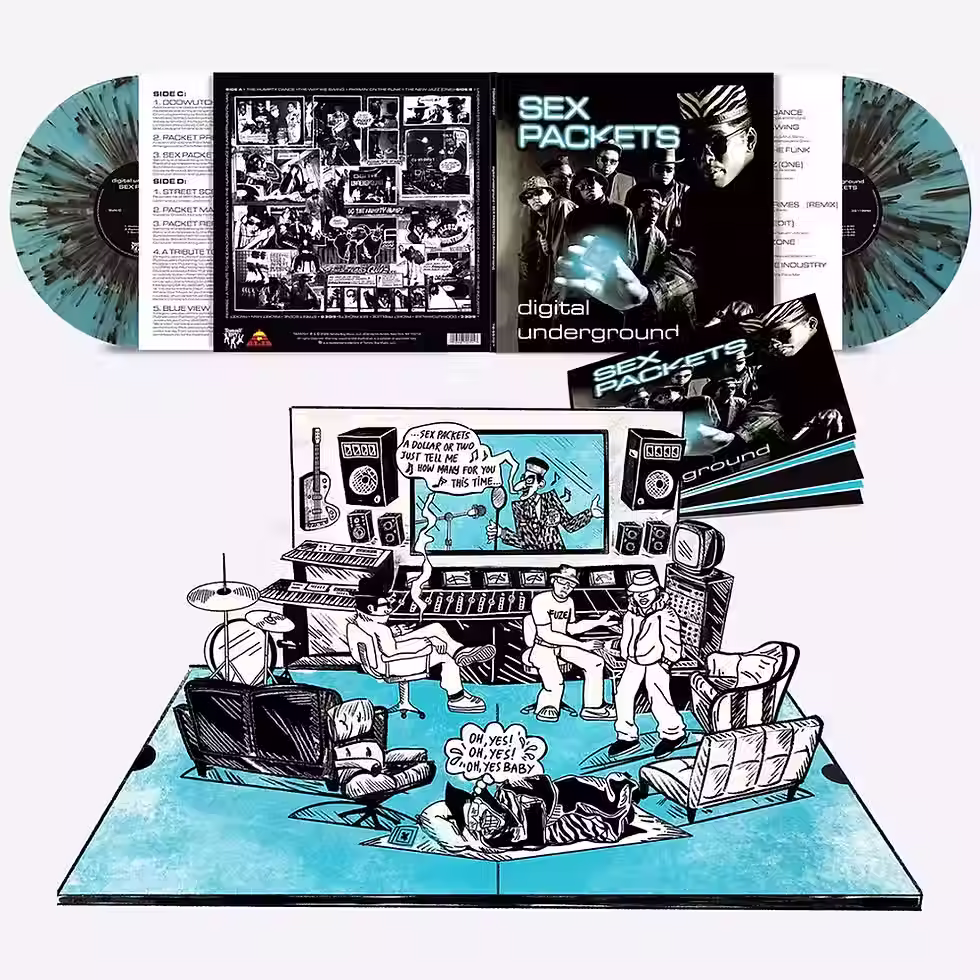 Thumbnail: Digital Underground "Sex Packets" Anniversary Vinyl and Book Bundle