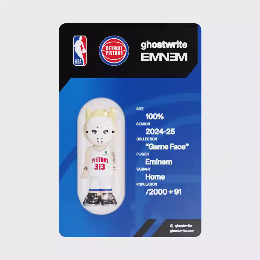 Eminem x NBA x Ghostwrite "Game Face" Blind Bag Figure