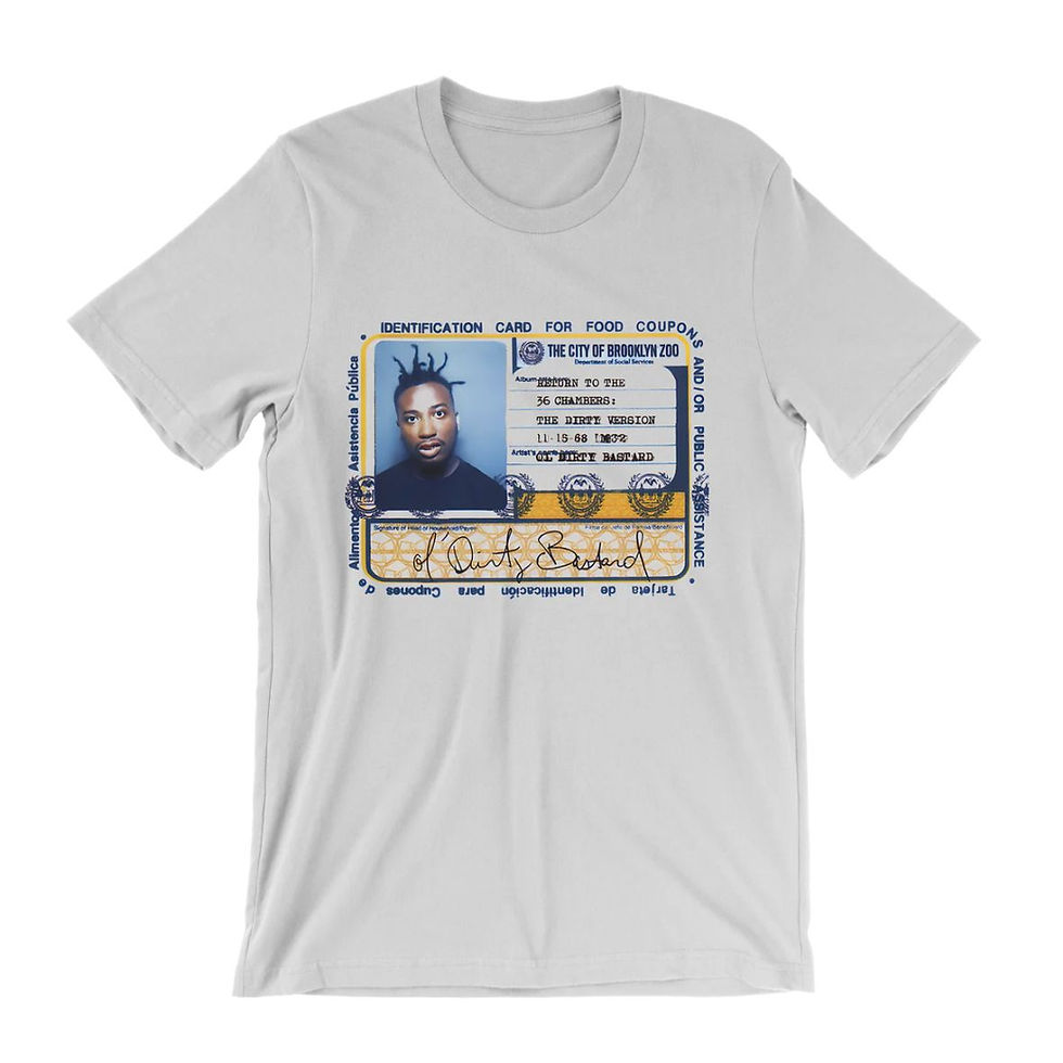 ODB "Return of The 36 Chambers" Album Tee