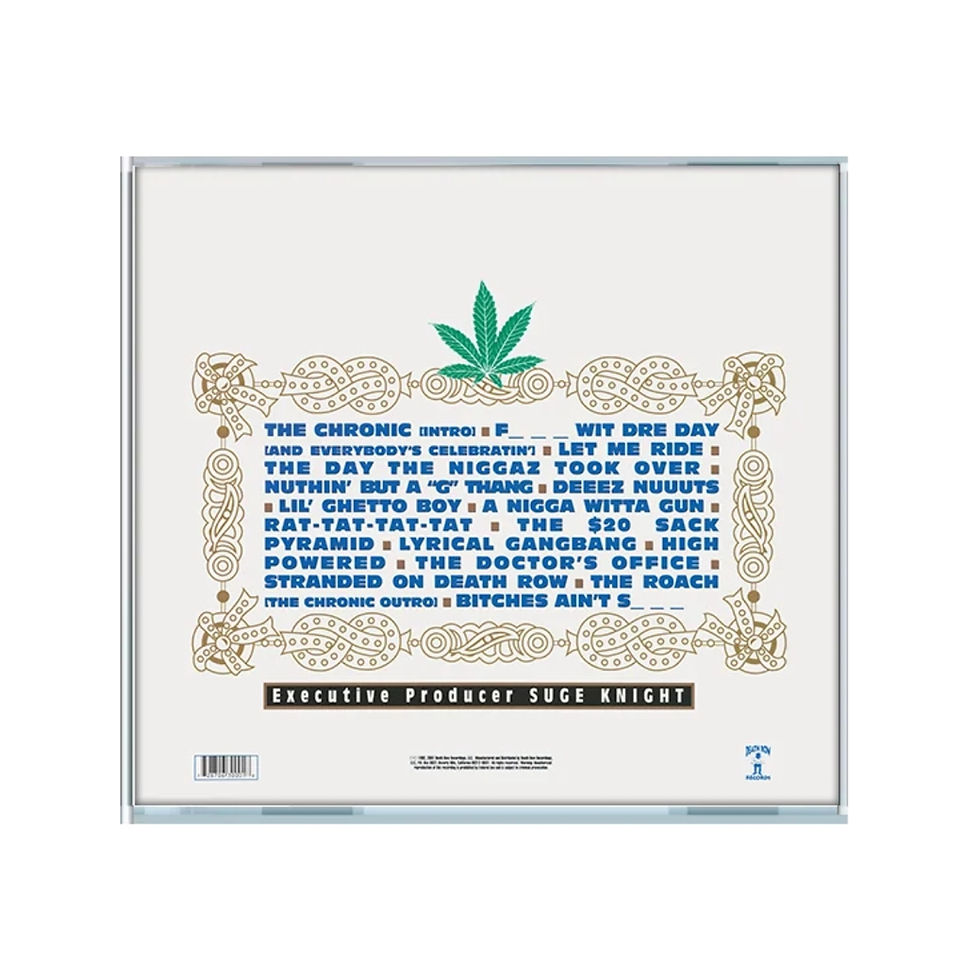 Dr. Dre "The Chronic" CD