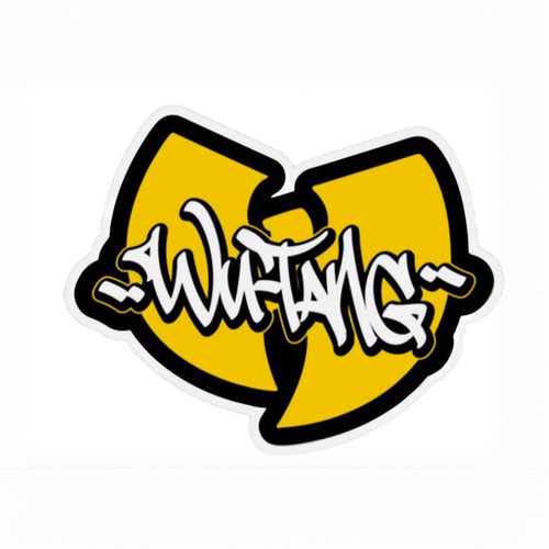 Wu Tang Clan Graffiti Logo Sticker | NHHM Official Site