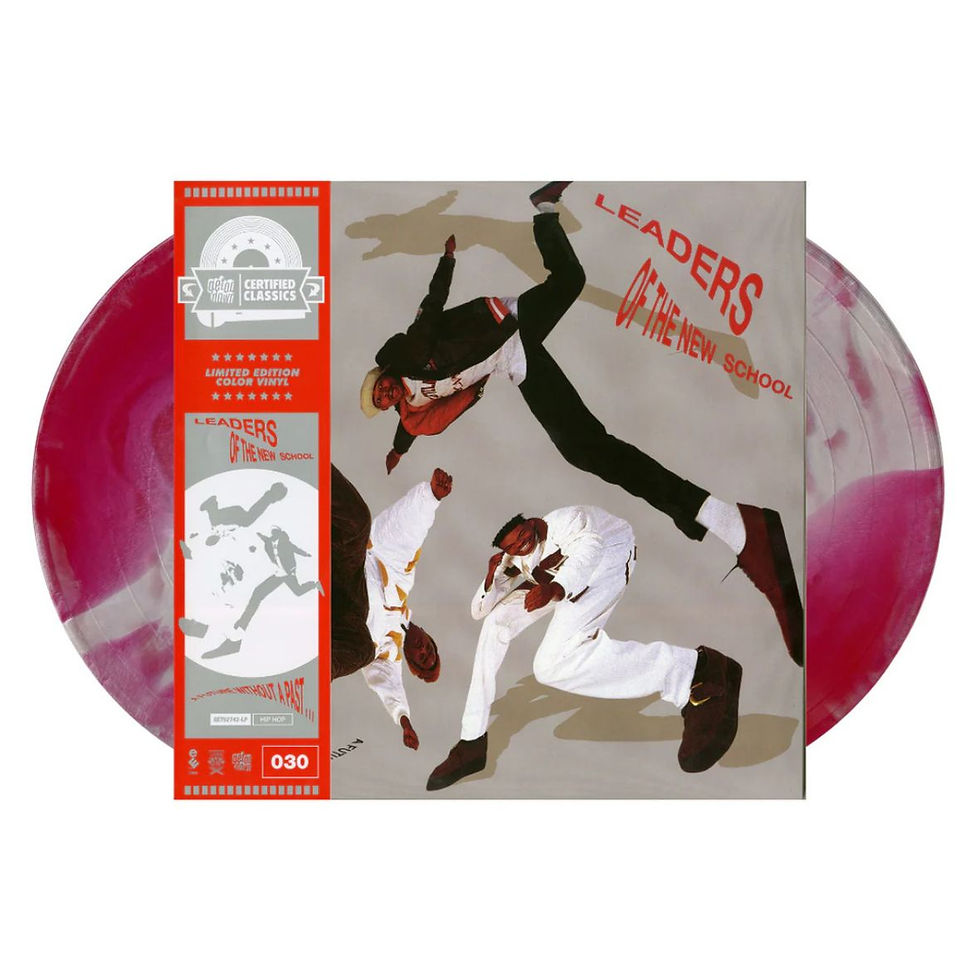 Leaders Of The New School "A Future Without A Past" Limited Edition 2LP Red and Silver Vinyl