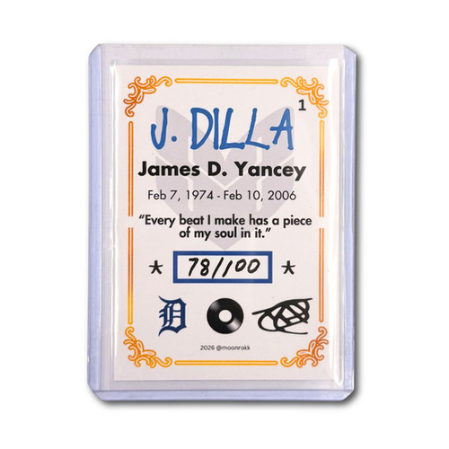 J Dilla Garbage Pail Kids Trading Card | NHHM Official Site