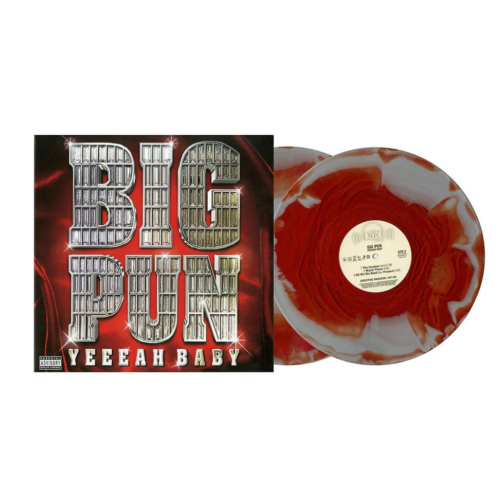 Big Pun "Yeeeah Baby" Limited Edition 2LP Red and Grey Vinyl