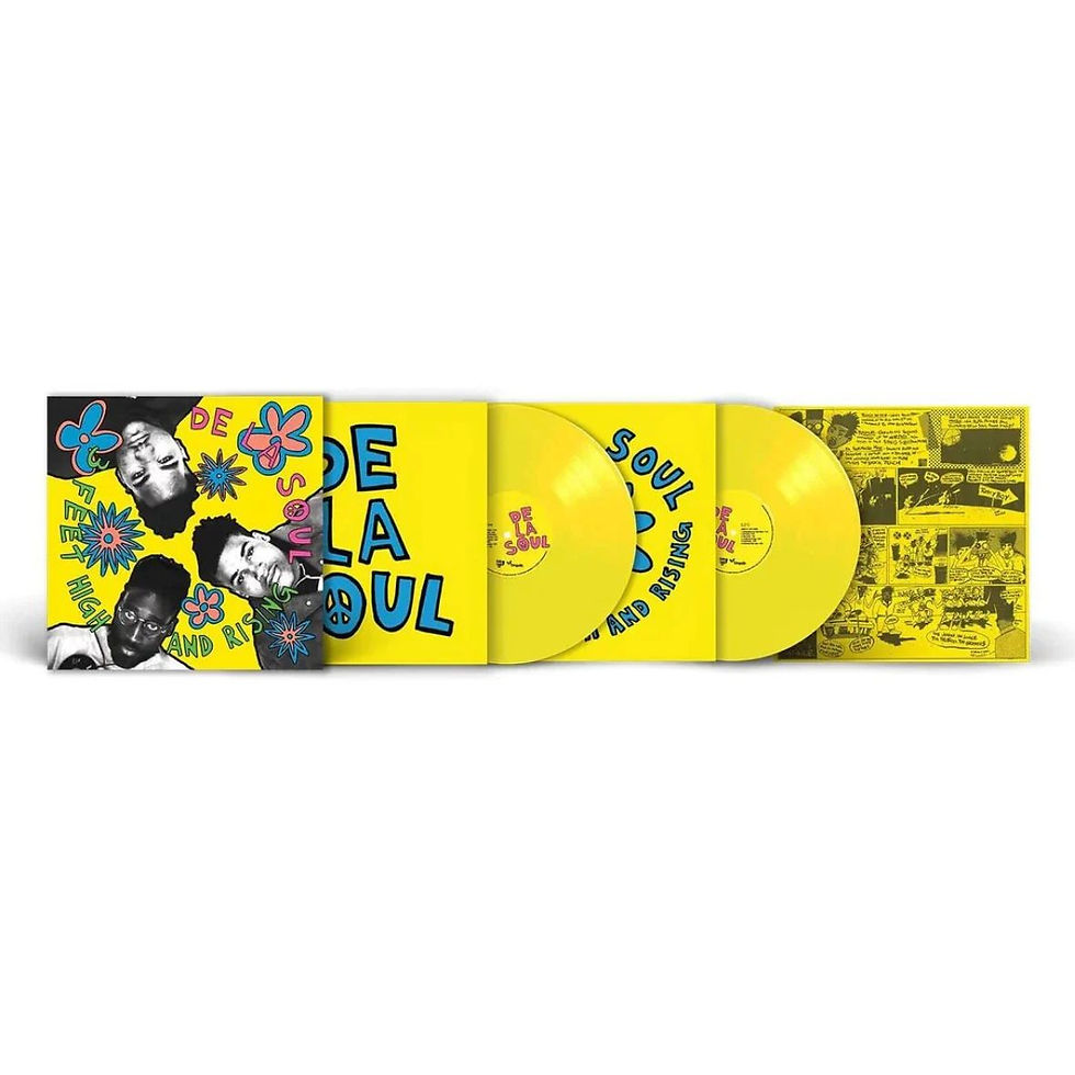 De La Soul "3 Feet High And Rising" 2LP Yellow Vinyl